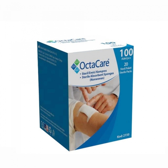 Octacare Steril Emici Kompres 7,5x7,5cm