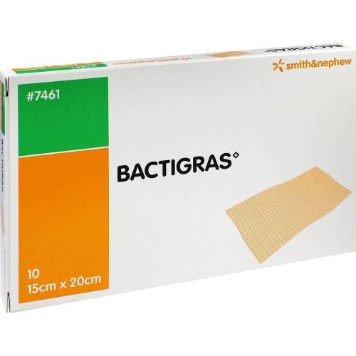 Bactigras Antiseptik Sargı Yara Bakım Örtüsü  15 cm x 20 cm