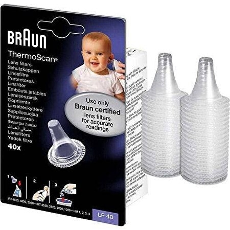 Braun Kulaktan Ateş Ölçer Koruyucu Yedeği LF40