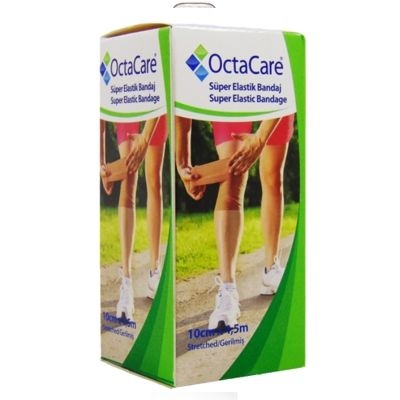 OctaCare Süper Elastik Bandaj 10cmx4,5m