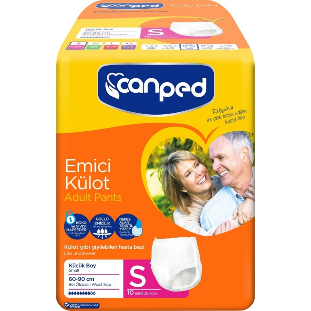 Canped Emici Külot S Külot 10'lu