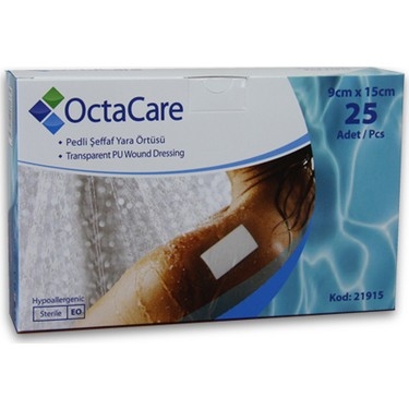 OctaCare Şeffaf Yara Örtüsü 9cm x 15cm