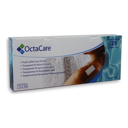 OctaCare Şeffaf Yara Örtüsü 9cmx25cm