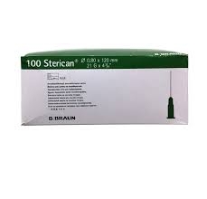 Braun 100 Sterican 0,80 x 120 mm, 21G x 4 3/4