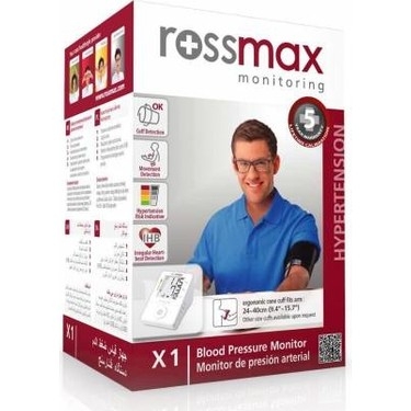 Rossmax Koldan Ölçer Tansiyon Aleti X1