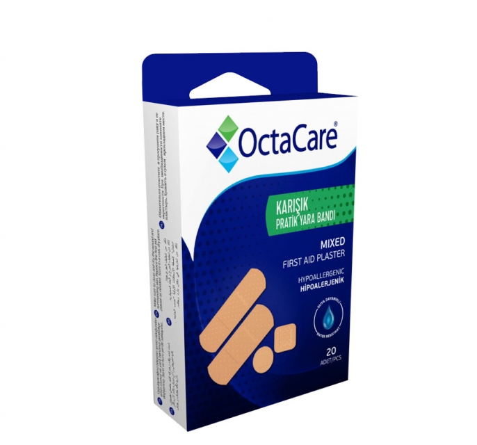 Octacare Karışık Yara Bandı 20'li